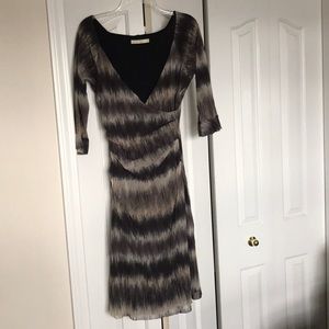 Feminine wrap dress